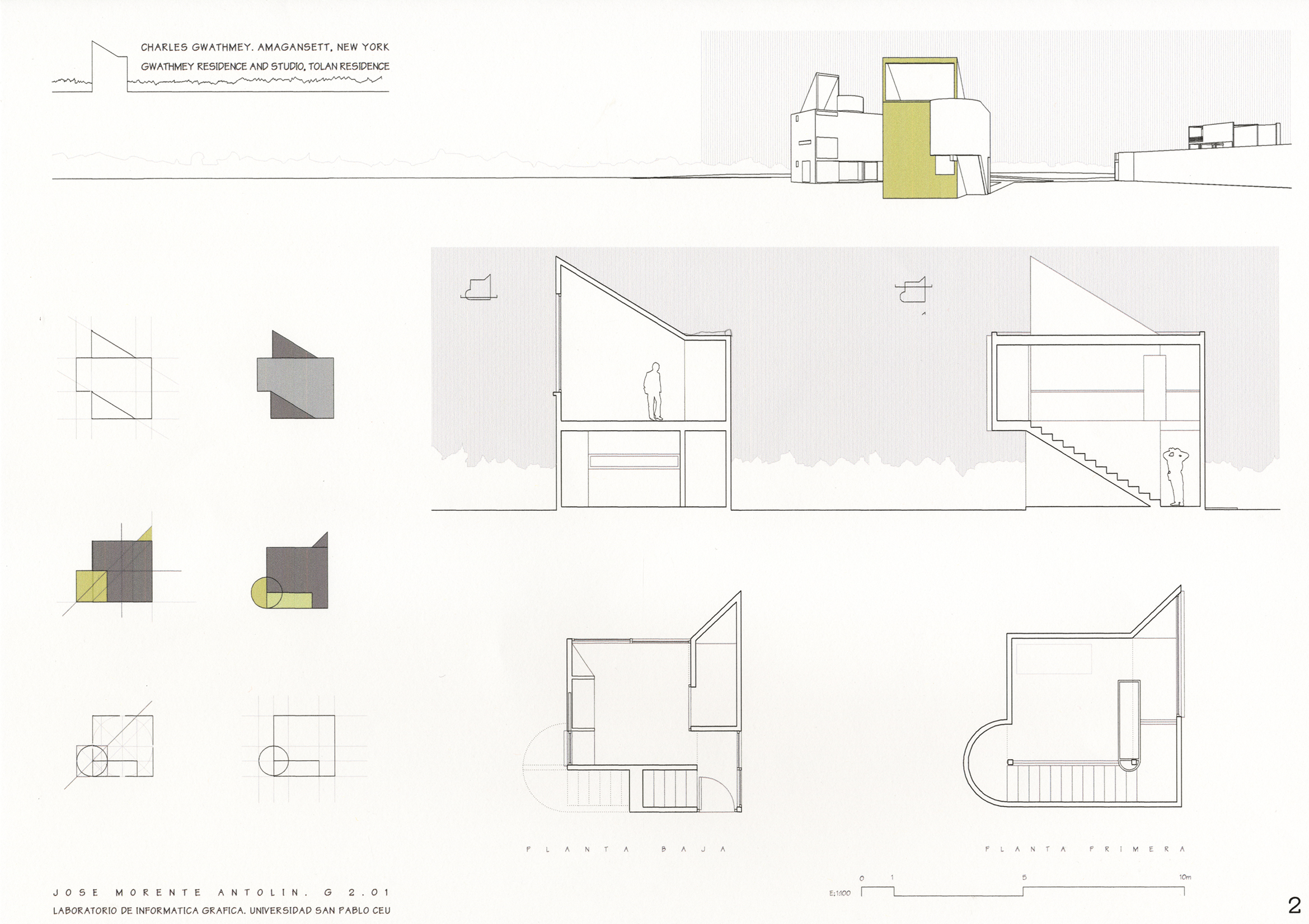 Gwathmey Residence Studio Tolan Residence